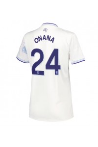 Aston Villa Amadou Onana #24 Jalkapallovaatteet Naisten Kolmaspaita 2025-26 Lyhythihainen